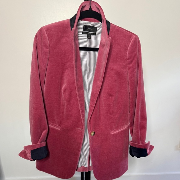 JCrew Velvet Blazer - Picture 1 of 2
